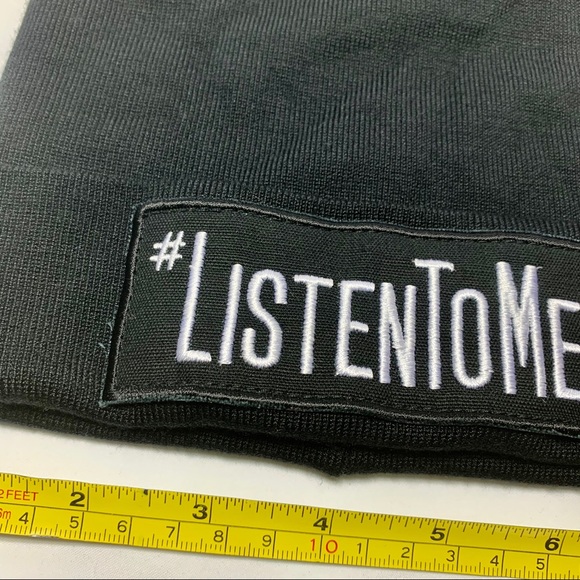Parasuco « #listentome » black toque / beanie - Picture 2 of 8